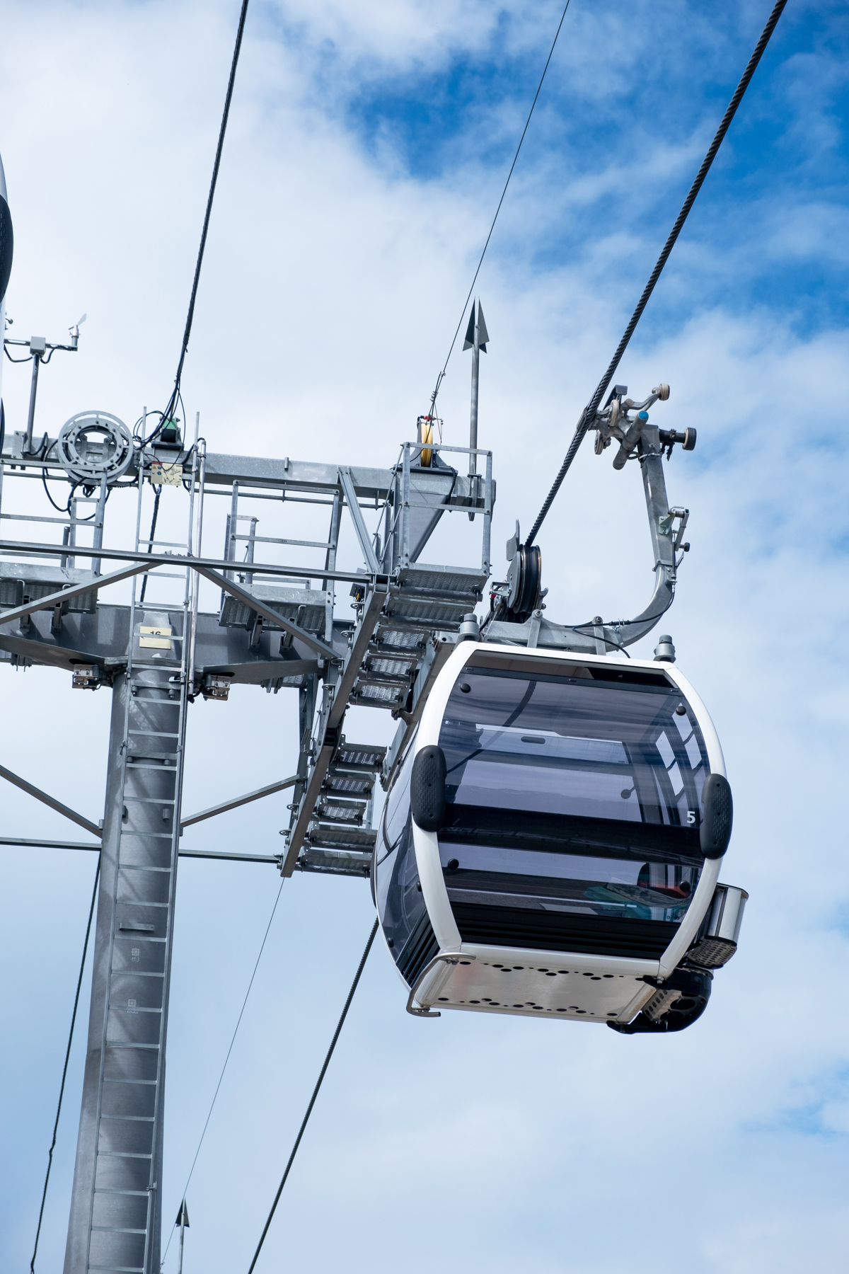 Close Up Of A Cable Car Cabin Against The Sky 2025 03 08 21 16 13 Utc